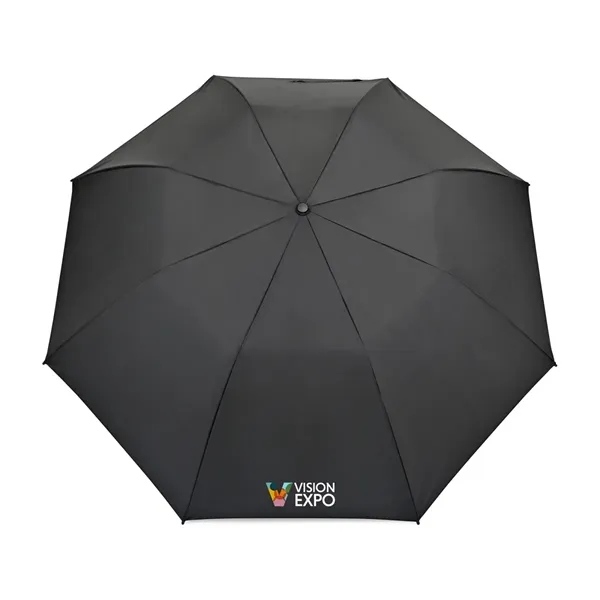 Elements 58" Recycled Auto Open Travel Folding Umbrella - Elements 58" Recycled Auto Open Travel Folding Umbrella - Image 9 of 11