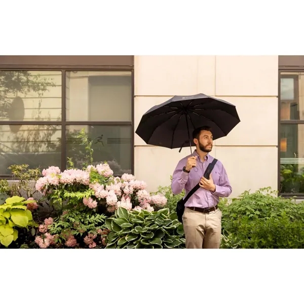 Elements 46" Auto Open & Close Executive Folding Umbrella - Elements 46" Auto Open & Close Executive Folding Umbrella - Image 6 of 7