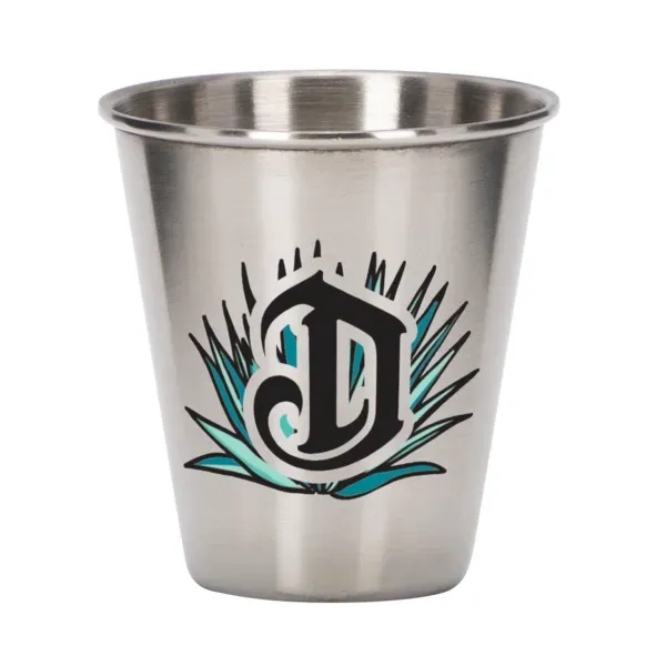 Pound One 2.5 oz Metal Shot Glass - Pound One 2.5 oz Metal Shot Glass - Image 2 of 4