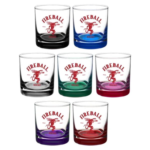 Double Neat 9.5 oz Heavy Base Whiskey Glass - Double Neat 9.5 oz Heavy Base Whiskey Glass - Image 0 of 14