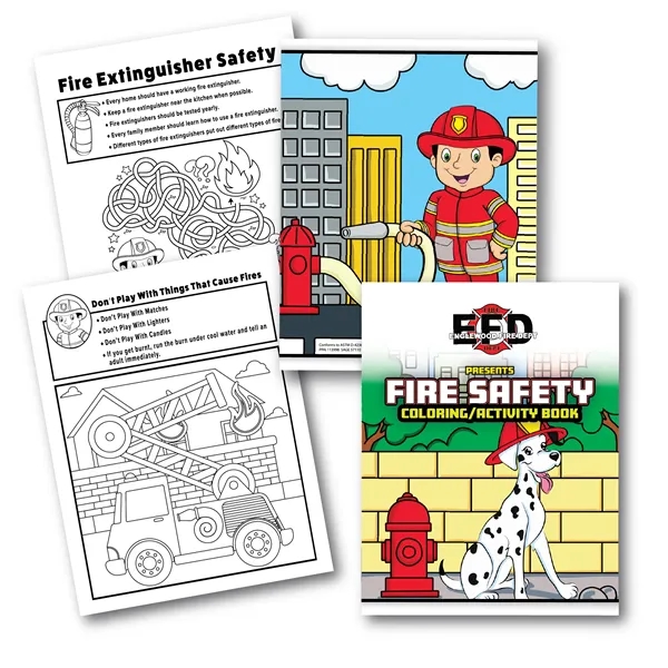 Fire Safety Coloring Book - Fire Safety Coloring Book - Image 0 of 0