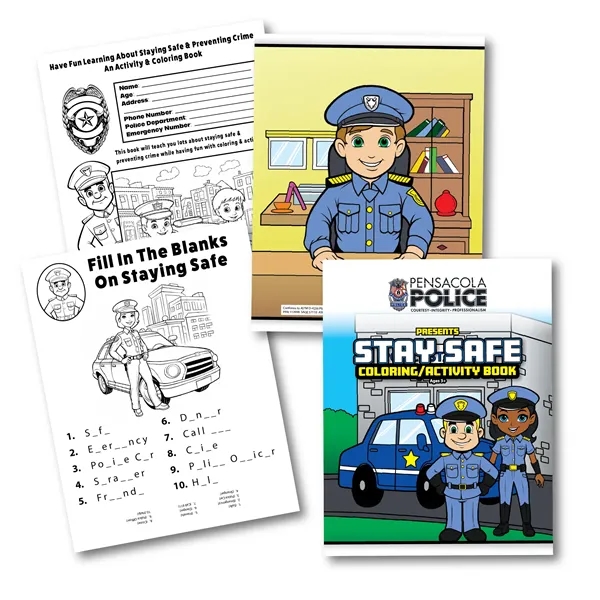Stay Safe Coloring Book - Stay Safe Coloring Book - Image 0 of 0