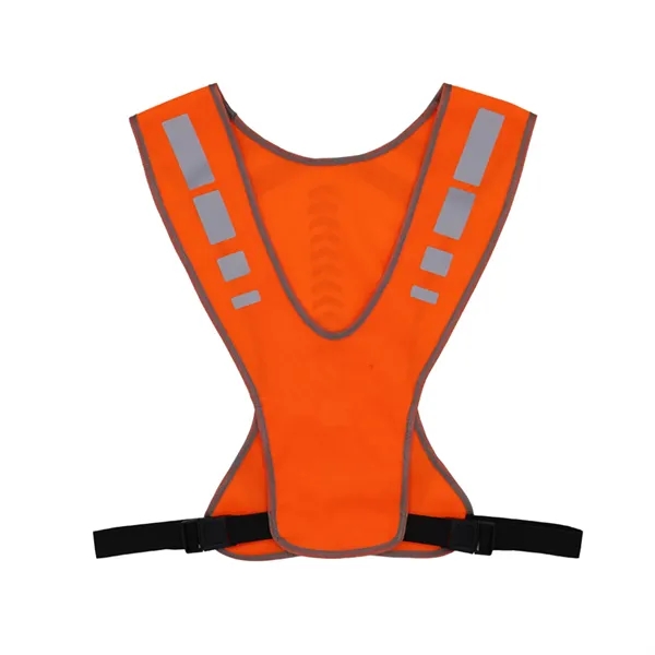 LED Reflective Running Vest - Adjustable Safety Gear - LED Reflective Running Vest - Adjustable Safety Gear - Image 1 of 2