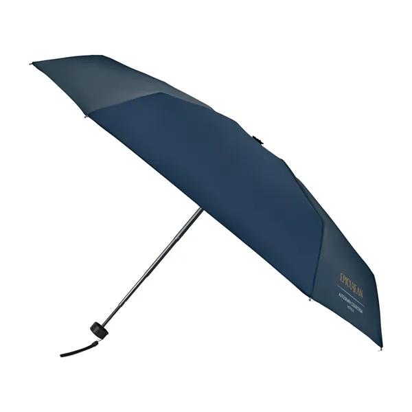 Elements 39" Recycled rPET Manual Mini Folding Umbrella