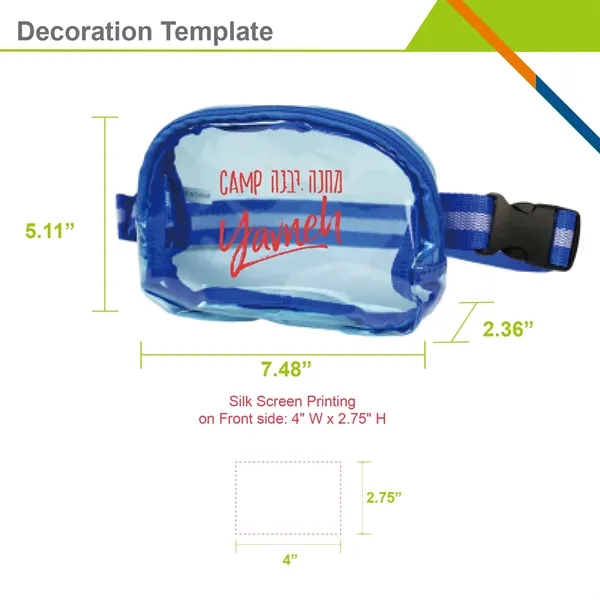 Lucius Clear Fanny Pack - Lucius Clear Fanny Pack - Image 2 of 6