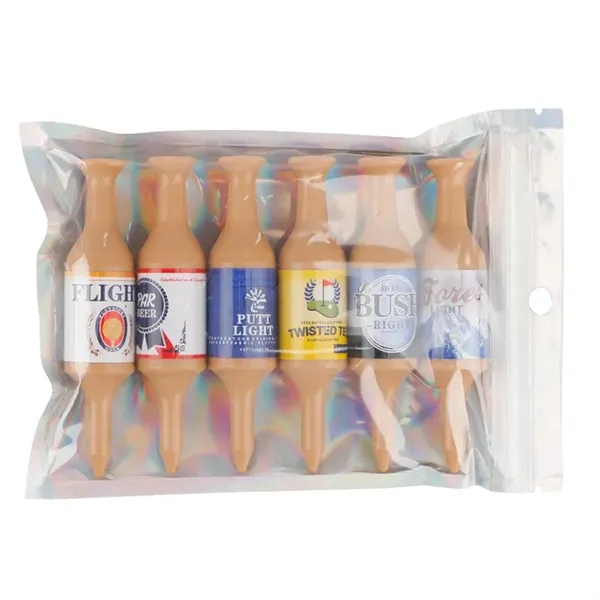 Mini Beer Bottle Golf Tees - Mini Beer Bottle Golf Tees - Image 10 of 20