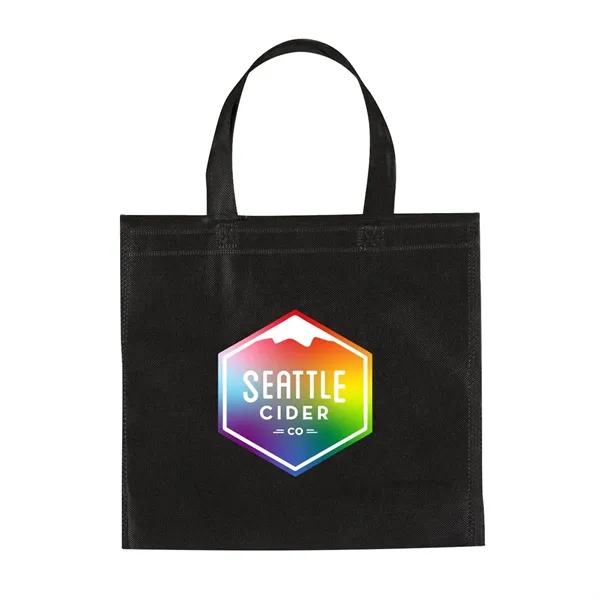 Full Color Non-Woven Mini Tote Bag - Full Color Non-Woven Mini Tote Bag - Image 1 of 9