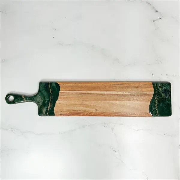 5x24 Baguette Acacia Cheeseboard - 5x24 Baguette Acacia Cheeseboard - Image 15 of 21