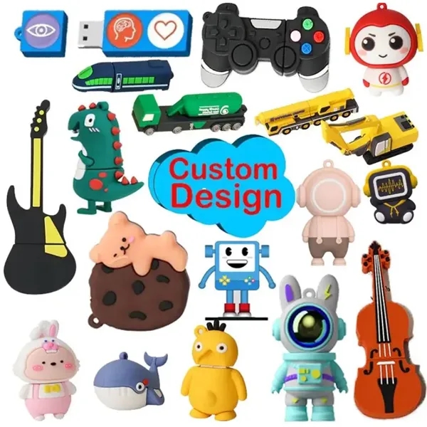 Custom Shape USB Flash Drive - Custom Shape USB Flash Drive - Image 0 of 4