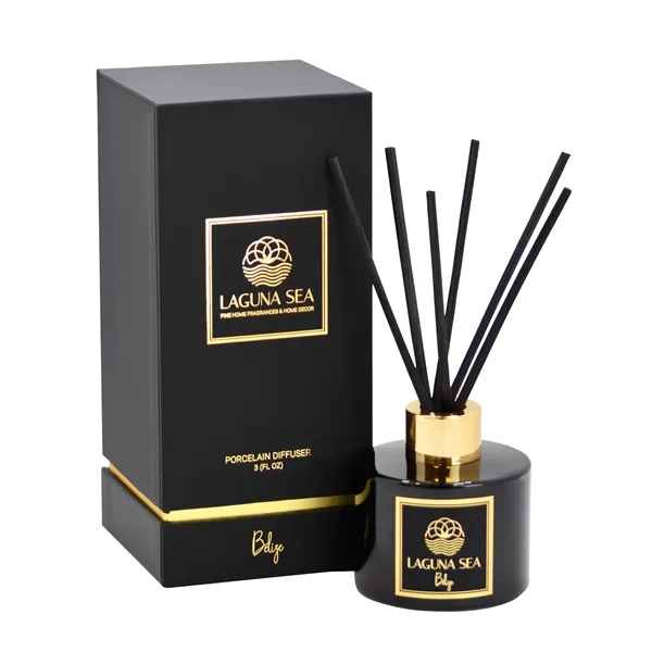 4.25 fl oz. Glossy Black Reed Diffuser with Gift Box - 4.25 fl oz. Glossy Black Reed Diffuser with Gift Box - Image 0 of 0