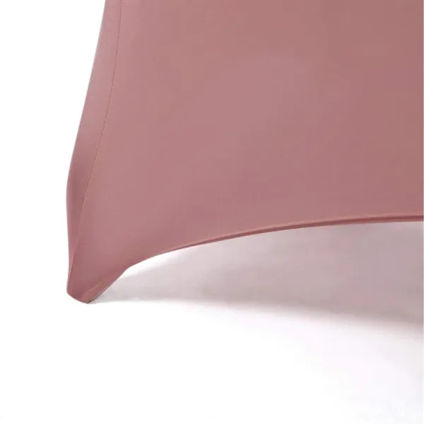 6FT Stretch Spandex Table Cover Washable - 6FT Stretch Spandex Table Cover Washable - Image 3 of 4