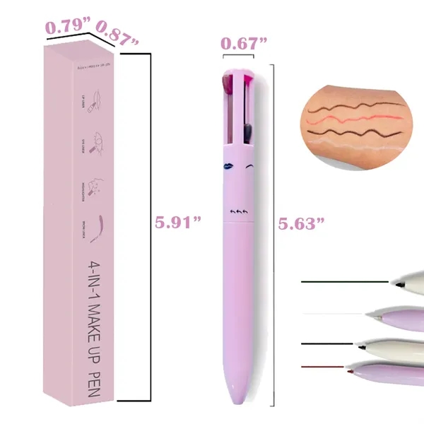 4-In-1 Multi-function Lip Liner Makeup Pen - 4-In-1 Multi-function Lip Liner Makeup Pen - Image 1 of 1