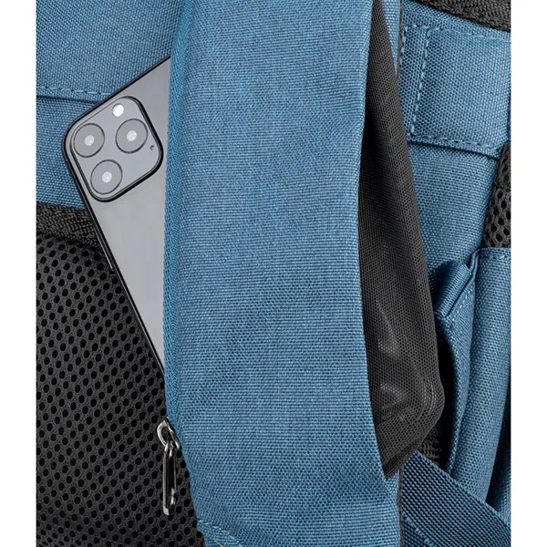 TUCANO® Italy LATO 2 Recycled Executive Business Backpack - TUCANO® Italy LATO 2 Recycled Executive Business Backpack - Image 7 of 12