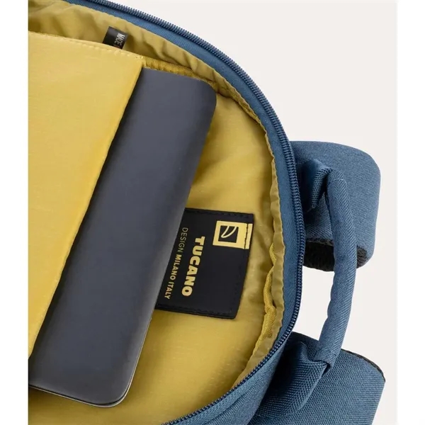 TUCANO® Italy LATO 2 Recycled Executive Business Backpack - TUCANO® Italy LATO 2 Recycled Executive Business Backpack - Image 10 of 12