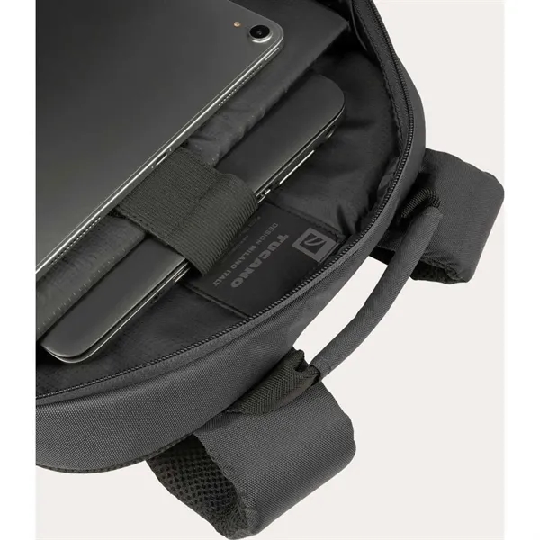 TUCANO® Italy LATO 17" Recycled Executive Business Backpack - TUCANO® Italy LATO 17" Recycled Executive Business Backpack - Image 10 of 10
