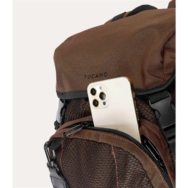 TUCANO® - Italy GOAL Recycled Modern Business Backpack - TUCANO® - Italy GOAL Recycled Modern Business Backpack - Image 7 of 10