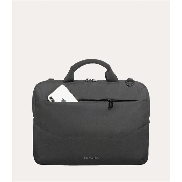 TUCANO® - Italy Recycled Modern Business Slim 16" Laptop Bag - TUCANO® - Italy Recycled Modern Business Slim 16" Laptop Bag - Image 4 of 8