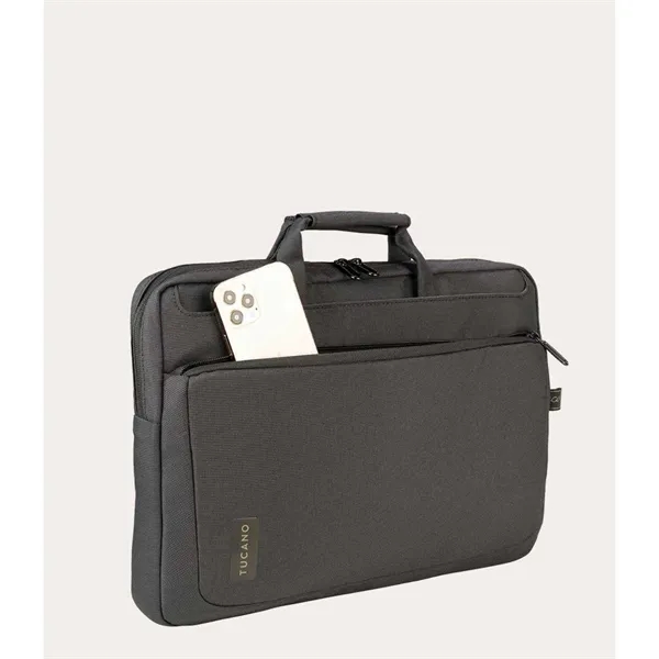 TUCANO® - Italy Recycled Executive Slim 16" Laptop Bag - TUCANO® - Italy Recycled Executive Slim 16" Laptop Bag - Image 3 of 10