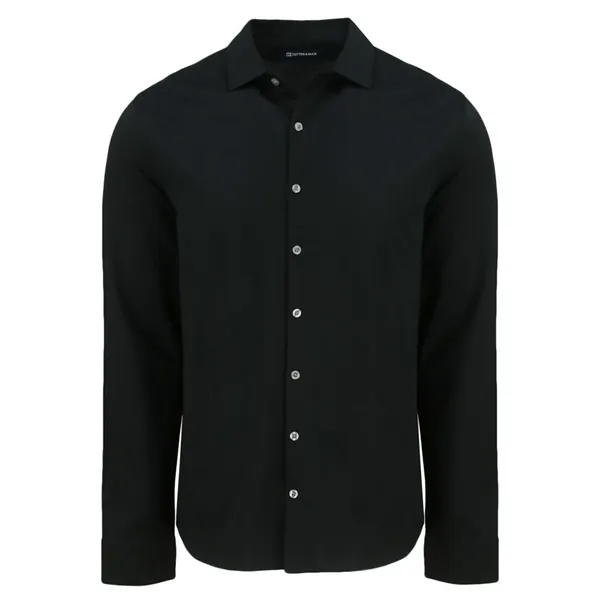 Cutter & Buck Advantage Tri-Blend Eco Soft Pique Long Sle... - Cutter & Buck Advantage Tri-Blend Eco Soft Pique Long Sle... - Image 2 of 19