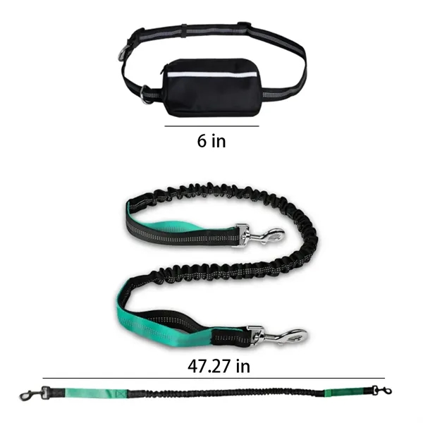 HandsFree Waist Pack Dog Leash With Adjustable Belt - HandsFree Waist Pack Dog Leash With Adjustable Belt - Image 1 of 5