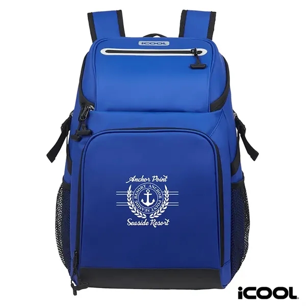 iCOOL® Vail 20-Can Cooler Backpack - iCOOL® Vail 20-Can Cooler Backpack - Image 2 of 3