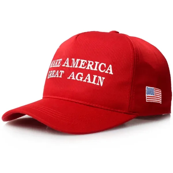 Adjustable Simple Embroidery English Baseball Cap - Adjustable Simple Embroidery English Baseball Cap - Image 1 of 3