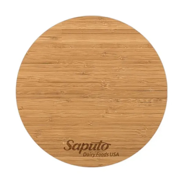 ROUND BAMBOO CUTTING BOARD - ROUND BAMBOO CUTTING BOARD - Image 1 of 4