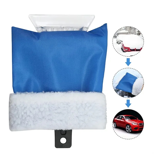Car Window Ice Scraper With Gloves - Car Window Ice Scraper With Gloves - Image 4 of 4