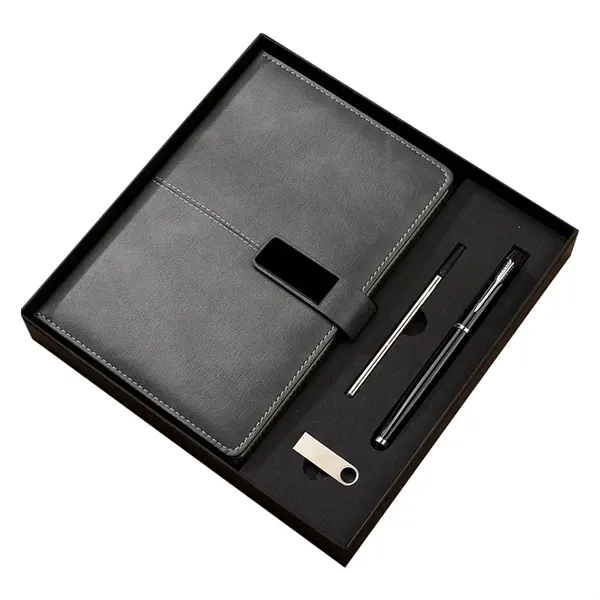 A5 Notebook with Pen and USB Drive - A5 Notebook with Pen and USB Drive - Image 7 of 14