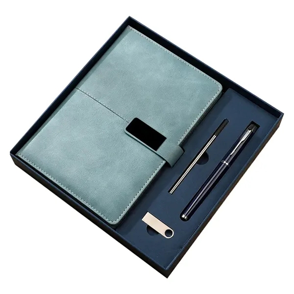 A5 Notebook with Pen and USB Drive - A5 Notebook with Pen and USB Drive - Image 9 of 14