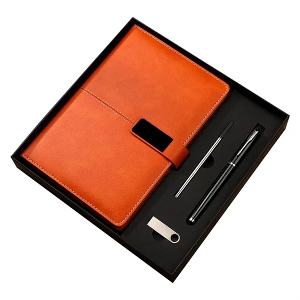 A5 Notebook with Pen and USB Drive - A5 Notebook with Pen and USB Drive - Image 11 of 14