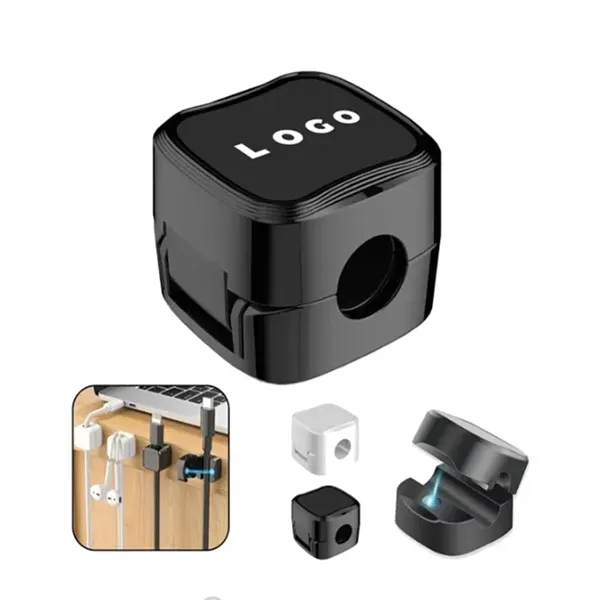 ABS Office Desktop Magnetic Cord Organizer - ABS Office Desktop Magnetic Cord Organizer - Image 0 of 2