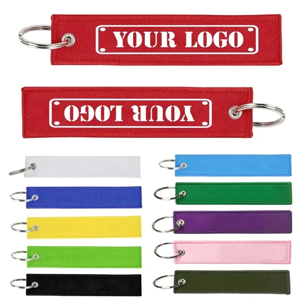 Embroidered Key Tag - Embroidered Key Tag - Image 0 of 4