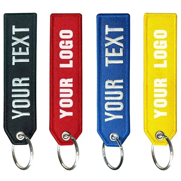 Embroidered Key Tag - Embroidered Key Tag - Image 1 of 4