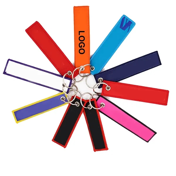 Embroidered Key Tag - Embroidered Key Tag - Image 2 of 4