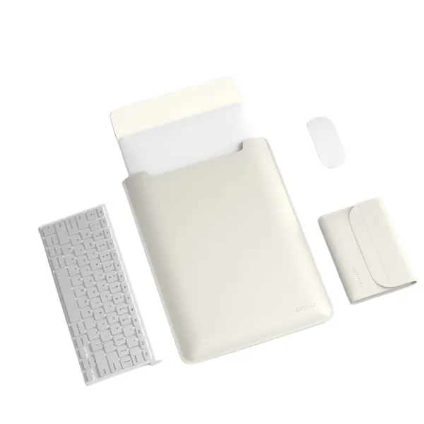 PU Sleeve Case for Computers, With a Pouch for Accessories - PU Sleeve Case for Computers, With a Pouch for Accessories - Image 0 of 3