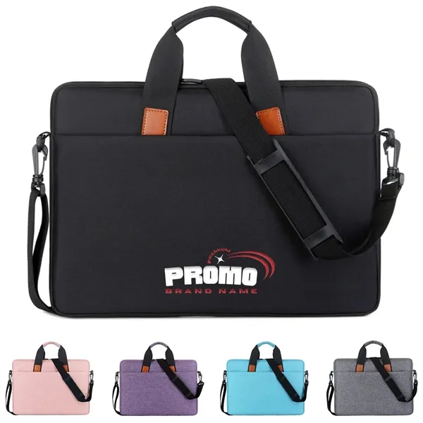13.3 14.1 15.6 In Laptop Messenger Bag W/ Shoulder Strap - 13.3 14.1 15.6 In Laptop Messenger Bag W/ Shoulder Strap - Image 0 of 6