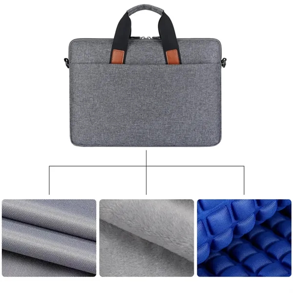 13.3 14.1 15.6 In Laptop Messenger Bag W/ Shoulder Strap - 13.3 14.1 15.6 In Laptop Messenger Bag W/ Shoulder Strap - Image 3 of 6