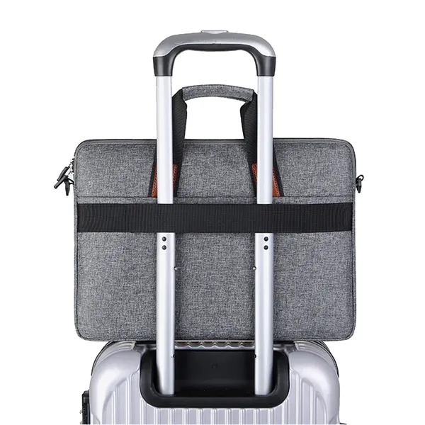 13.3 14.1 15.6 In Laptop Messenger Bag W/ Shoulder Strap - 13.3 14.1 15.6 In Laptop Messenger Bag W/ Shoulder Strap - Image 5 of 6