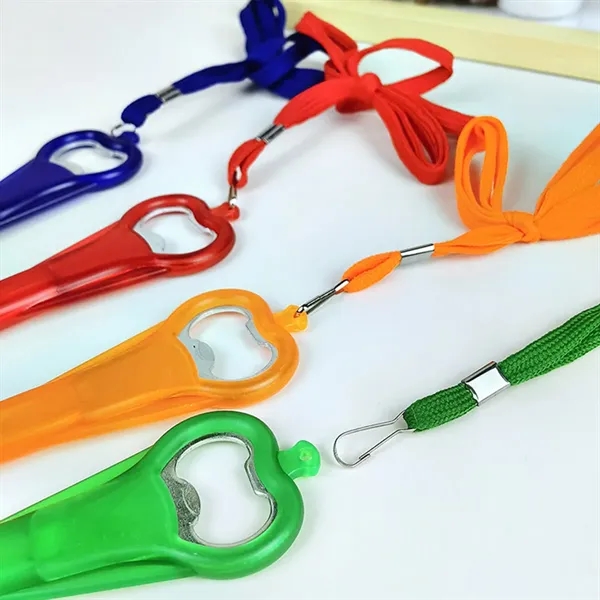 2 In 1 Beer Bottle Opener Ballpoint Pen W/ Lanyard Imprinted - 2 In 1 Beer Bottle Opener Ballpoint Pen W/ Lanyard Imprinted - Image 4 of 4