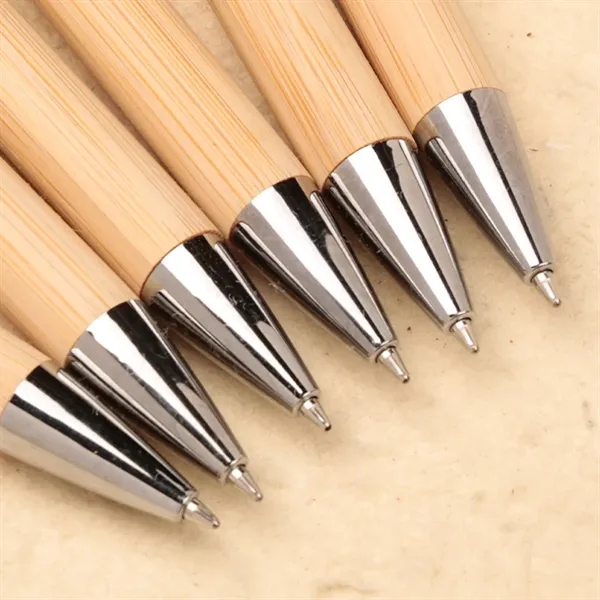 2 In 1 Bamboo Ballpoint Stylus Contact Pen Office Writing - 2 In 1 Bamboo Ballpoint Stylus Contact Pen Office Writing - Image 4 of 5