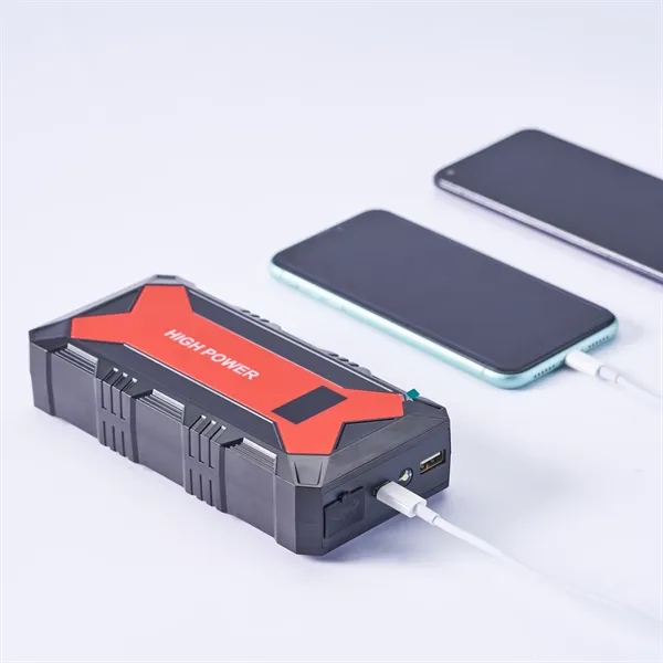 Car Battery Jump Starter Pack for Up to 2.0L Gas 1.8L Diesel - Car Battery Jump Starter Pack for Up to 2.0L Gas 1.8L Diesel - Image 2 of 3