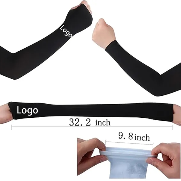 Super Cool Ice Silk Sleeve Arm Protector - Super Cool Ice Silk Sleeve Arm Protector - Image 1 of 1