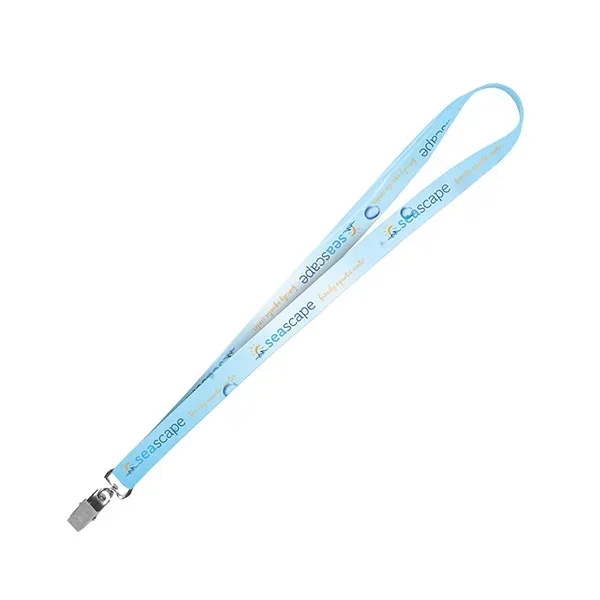 Import Air Ship Recycled RPET Full Color Sublimation Lanyard - Import Air Ship Recycled RPET Full Color Sublimation Lanyard - Image 2 of 3