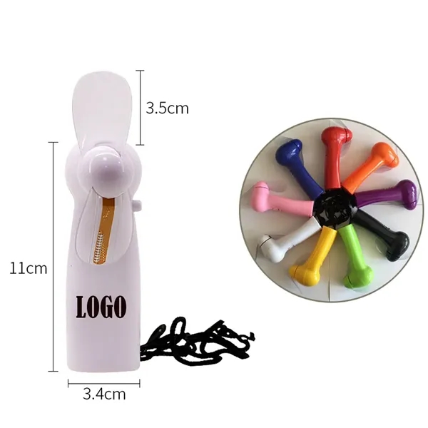 Portable LED Flash Fan - Portable LED Flash Fan - Image 3 of 3