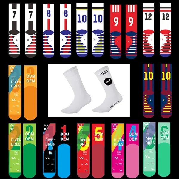 Sports Performance Crew Socks - Sports Performance Crew Socks - Image 1 of 3