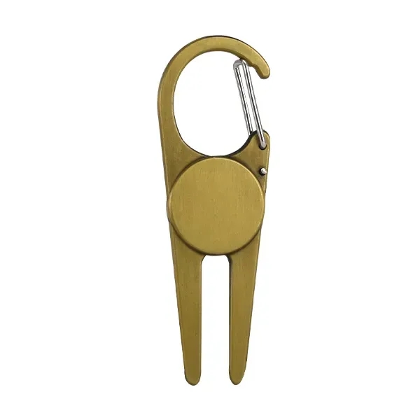 Custom Golf Divot Tool With Clip Hook