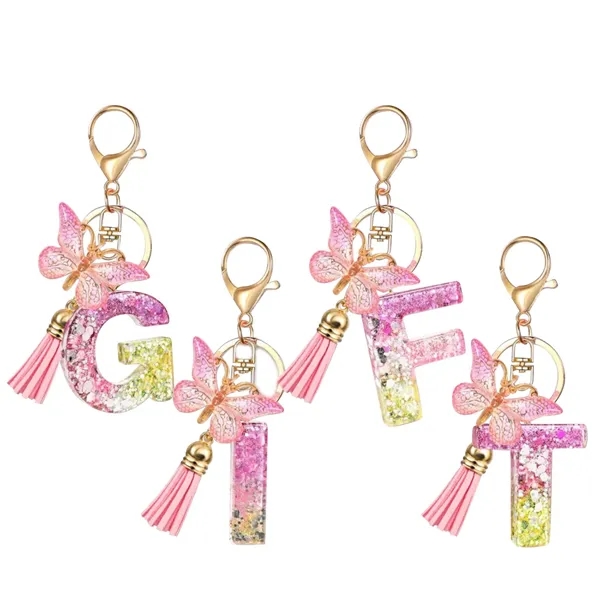 Letter Keychains for Women and Girls for car - Letter Keychains for Women and Girls for car - Image 0 of 3