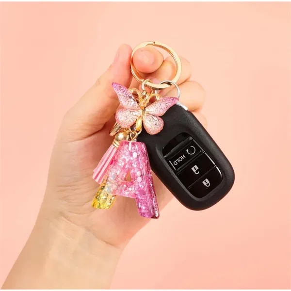 Letter Keychains for Women and Girls for car - Letter Keychains for Women and Girls for car - Image 3 of 3