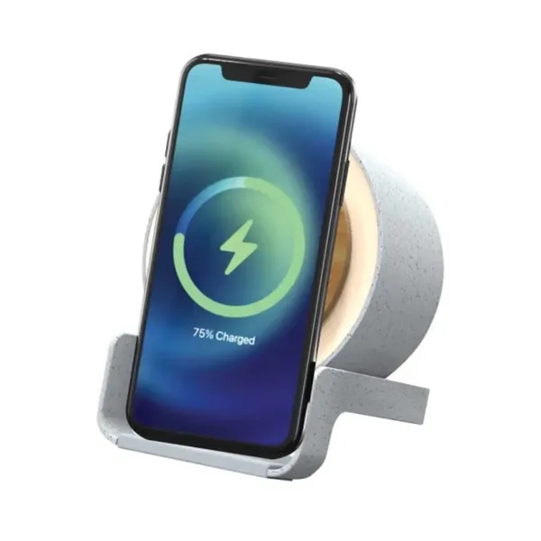 4 in 1 Modern Office Wireless Charger Lamp with Speaker - 4 in 1 Modern Office Wireless Charger Lamp with Speaker - Image 2 of 8